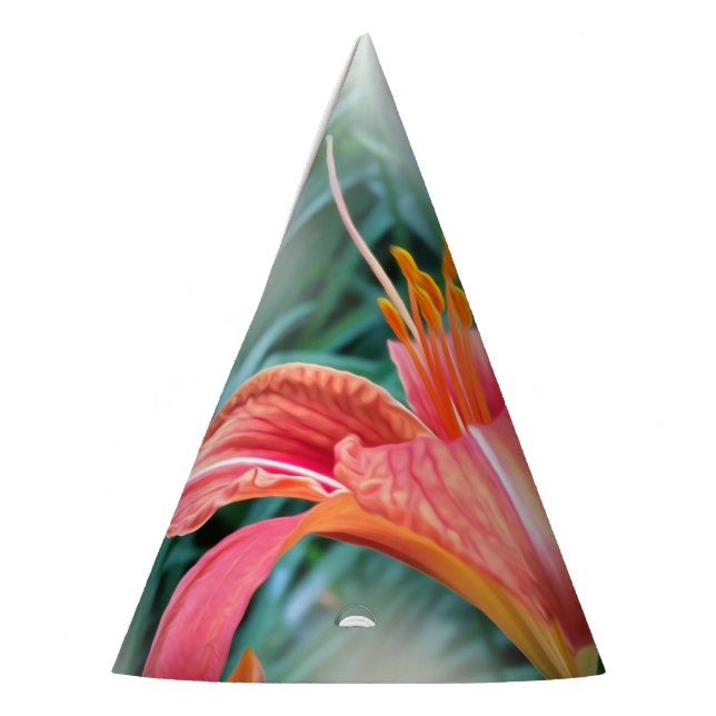 Gorro De Fiesta naranja lily (Izquierda)