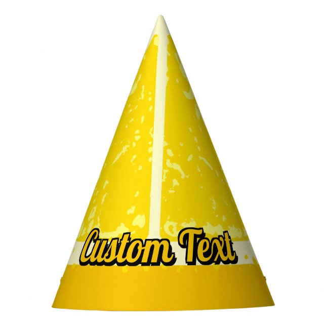 Gorro De Fiesta Naranja Slice (Anverso)