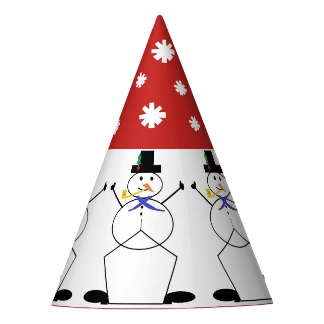 Gorro De Fiesta navidades de "Frosty the Snowman"/Gorra del partid (Anverso)