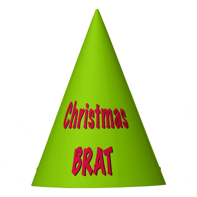 Gorro De Fiesta Navidades Red Y Brat Green (Anverso)