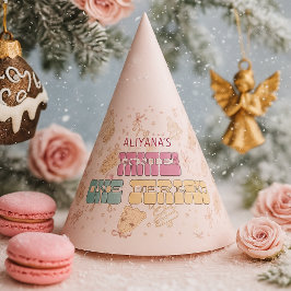 Gorro De Fiesta Navidades rosados sacuden invierno de Onederland p