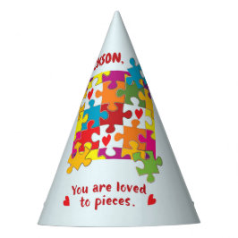 Gorro De Fiesta Niño de cumpleaños rompe el amor a las piezas