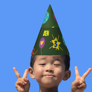 Gorro De Fiesta Niños de Dinosaurios vajilla fiesta
