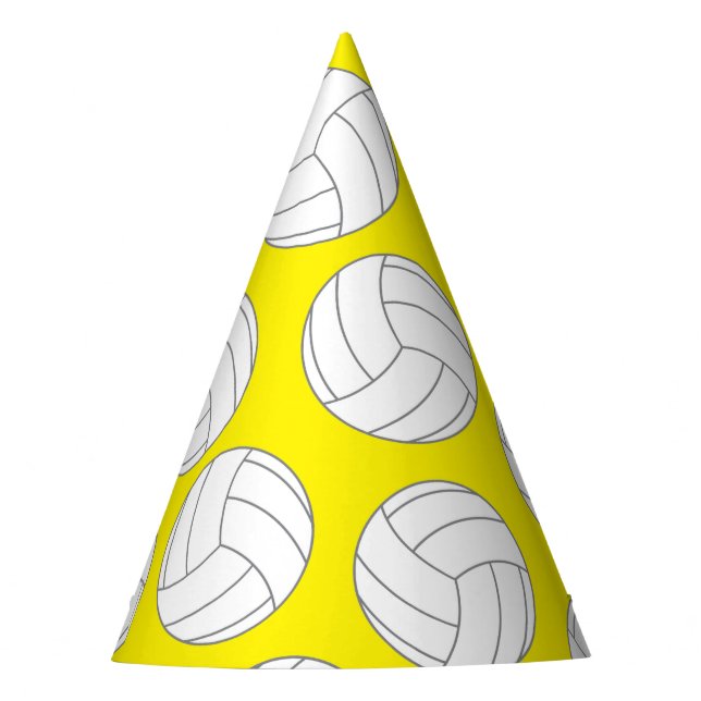 Gorro De Fiesta Niños de voleibol Fiestas Deportes de cumpleaños (Anverso)