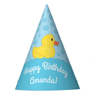 Gorro De Fiesta Niños Fiestas de cumpleaños de Rubber Ducky bebé