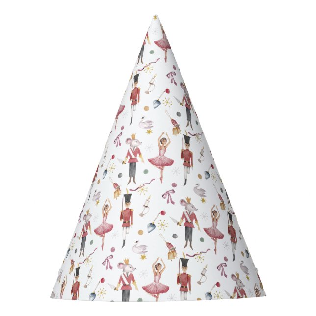 Gorro De Fiesta Nombre personalizado Ballet Nutcracker Ballet Ball (Anverso)