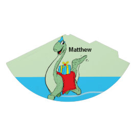 Gorro De Fiesta Nombre personalizado, niño, dinosaurio de cumpleañ