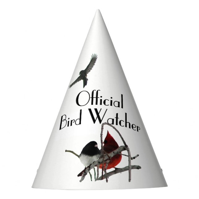 Gorro De Fiesta Observador oficial de aves (Anverso)