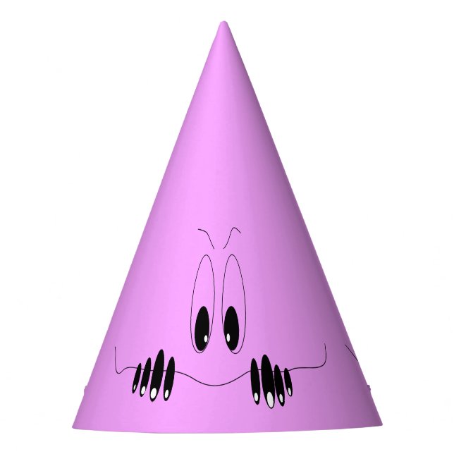 Gorro De Fiesta Ojos curiosos - Personalizado dibujando sonrisa fe (Anverso)