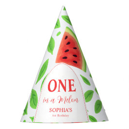 Gorro De Fiesta One In A Melon  First Birthday 