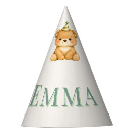 Gorro De Fiesta Onederful Bear First Birthday Party Hat