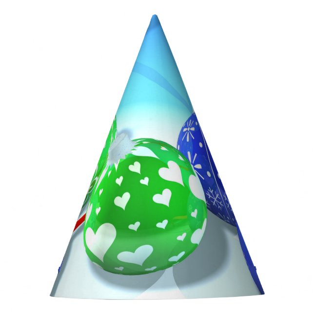 Gorro De Fiesta Ornamentos de Navidad (Anverso)