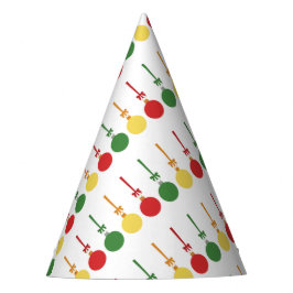 Gorro De Fiesta Ornamentos de vidrio