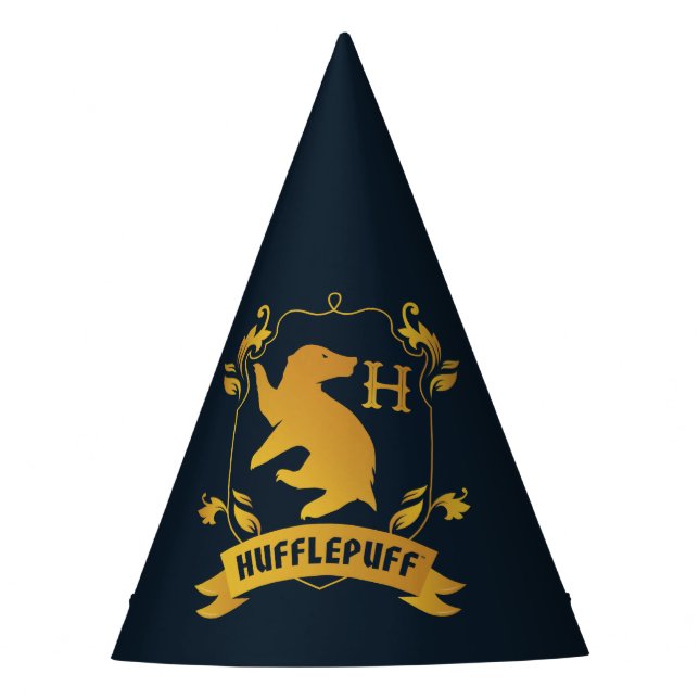 Gorro De Fiesta Ornate HUFFLEPUFF™ House Escudo (Anverso)