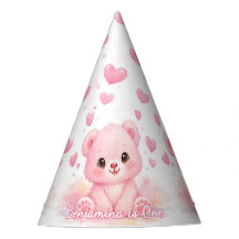 Ositos Bebés Lindos Cumpleaños Rosa Pastel