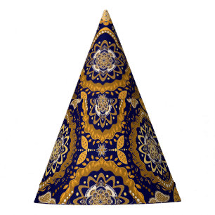 Gorro De Fiesta Paisley Elegance: Patrón de diseño textil