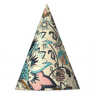 Gorro De Fiesta Paisley Oriental: Elegancia Textil Estilizada.