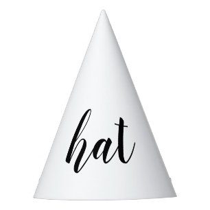 Gorro De Fiesta Palabra literaria divertida de personalizable