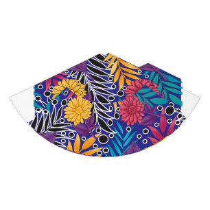 Gorro De Fiesta Papel de envoltura colorido con flores creativas