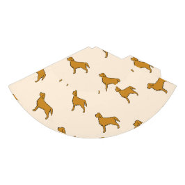 Gorro De Fiesta Papel Tisu de Golden Retriever 