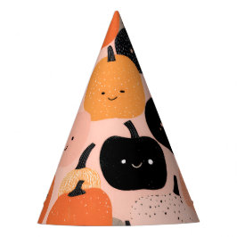 Gorro De Fiesta Parche de calabaza de Halloween