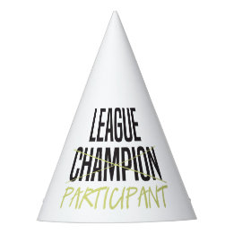 Gorro De Fiesta Participante de la liga de fútbol de la fantasía