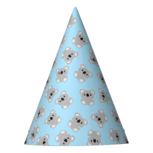 Gorro De Fiesta Partido de Cumpleaños del Oso Koala