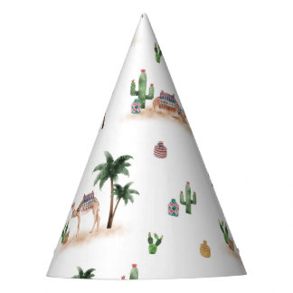 Gorro De Fiesta Partyhütchen Wüsten Kamele 