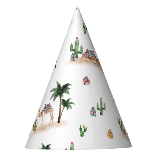 Gorro De Fiesta Partyhütchen Wüsten Kamele  (Anverso)