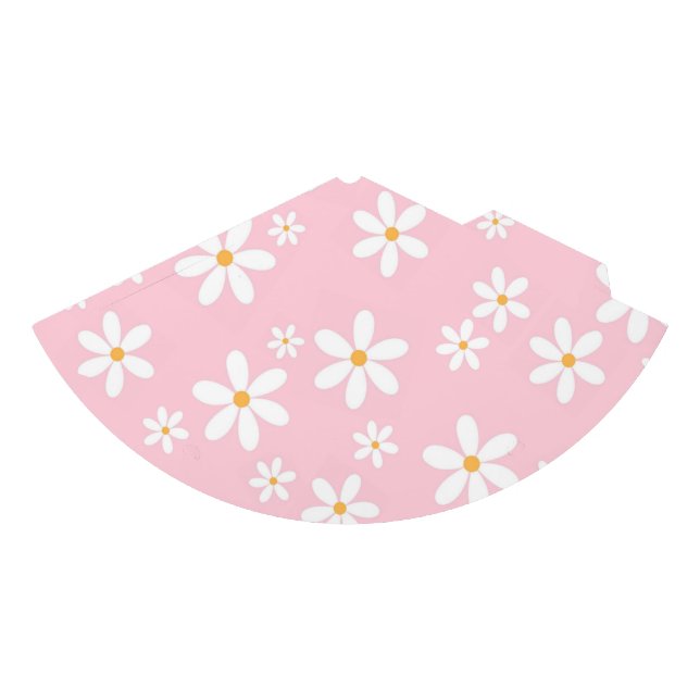Gorro De Fiesta Pastel Pink Daisies (Anverso)