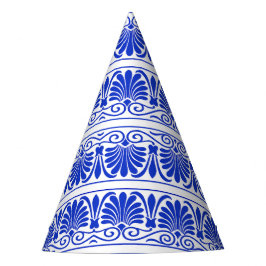 Gorro De Fiesta Patrón árabe del Mediterráneo griego Azul