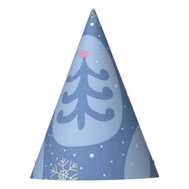Gorro De Fiesta patrón de árbol de Navidad (Anverso)