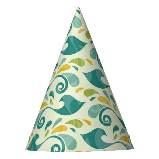 Gorro De Fiesta Patrón de aves (Anverso)