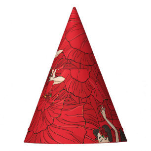 Gorro De Fiesta Patrón de baile del tango vintage Flamenco