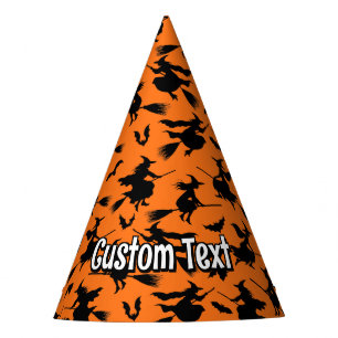 Gorro De Fiesta Patrón de brujas voladoras