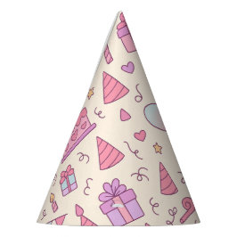 Gorro De Fiesta Patrón de Celebración de Fiesta de Princesa Dulce