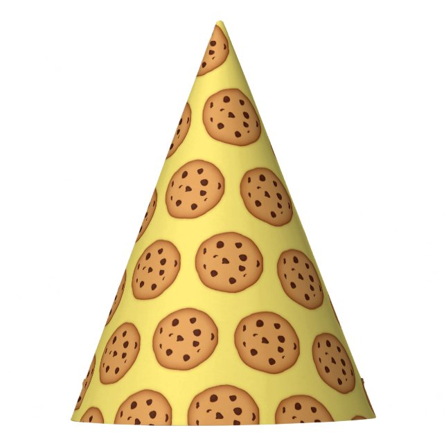 Gorro De Fiesta Patrón de cookie de chocolate (Anverso)