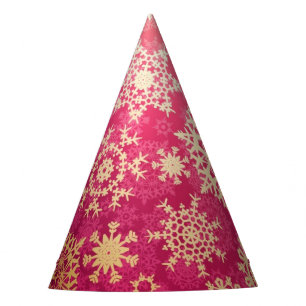 Gorro De Fiesta Patrón de copo de nieve
