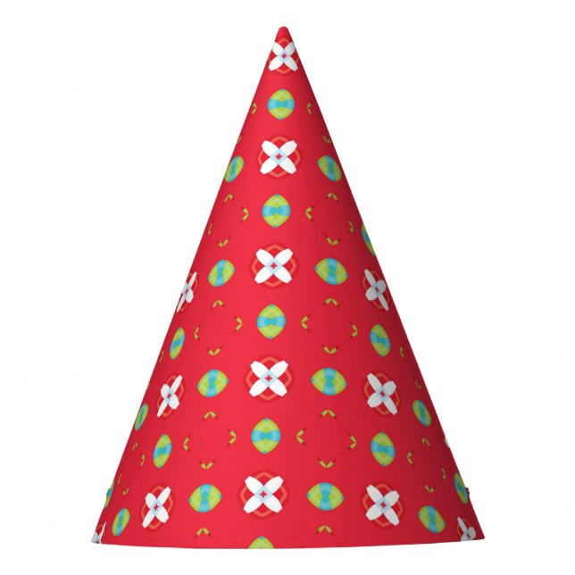 Gorro De Fiesta Patrón de encanto navideño 02 -  (Anverso)
