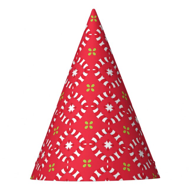 Gorro De Fiesta Patrón de Encanto Navideño 04 -  (Anverso)
