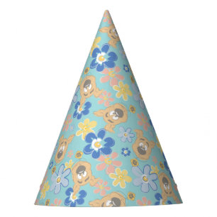 Gorro De Fiesta Patrón de flor Scooby-Doo de Cuppy