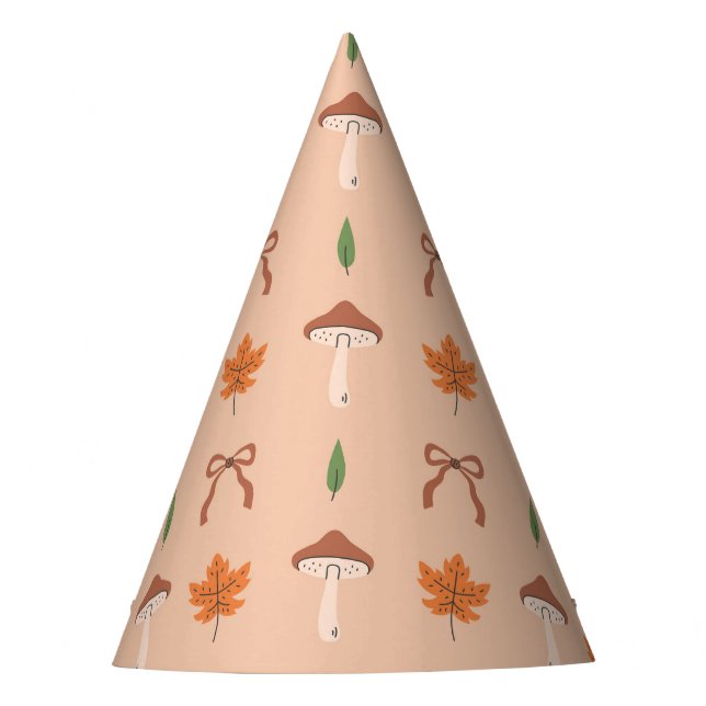 Gorro De Fiesta Patrón de flujo de otoño (Anverso)