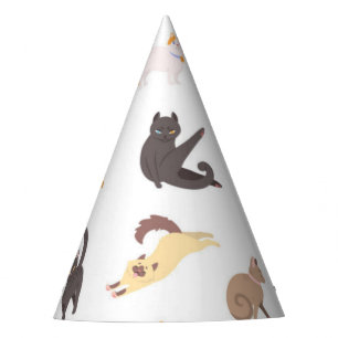 Gorro De Fiesta Patrón de gato