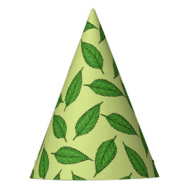 Gorro De Fiesta Patrón de hojas, patrón de hoja, hojas de primaver