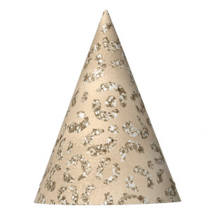 Gorro De Fiesta Patrón de impresión de piel de leopardo de cheta