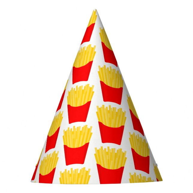 Gorro De Fiesta Patrón de las Fries francesas (Anverso)