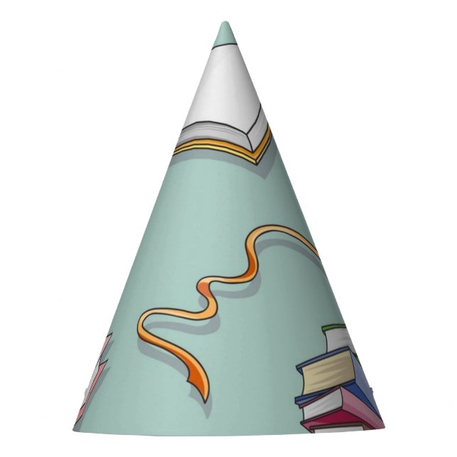 Gorro De Fiesta Patrón de libro (Anverso)