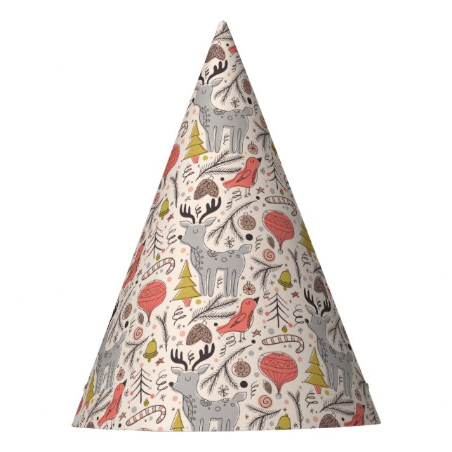 Gorro De Fiesta patrón de navidades (Anverso)