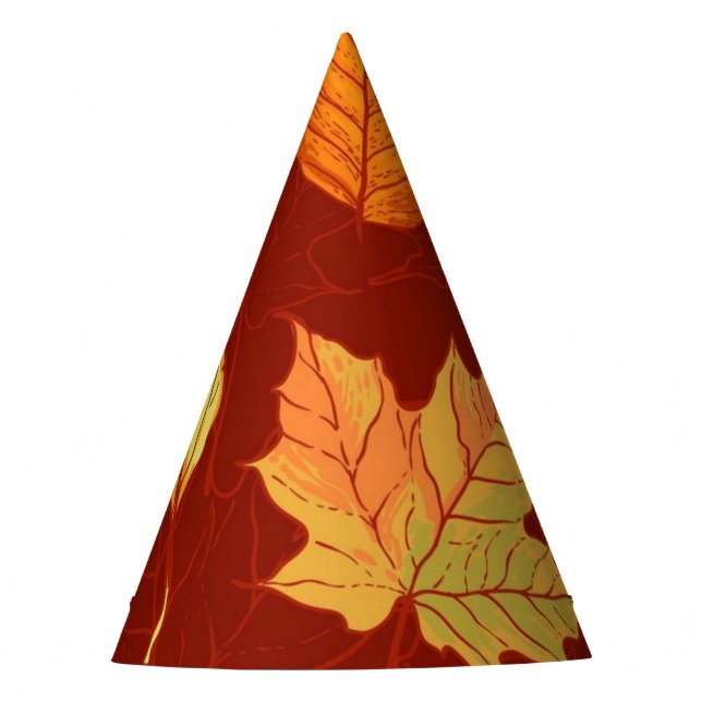 Gorro De Fiesta Patrón de otoño (Anverso)
