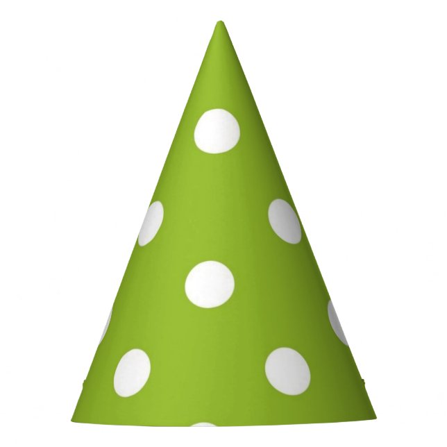 Gorro De Fiesta Patrón de puntos polacos (Anverso)